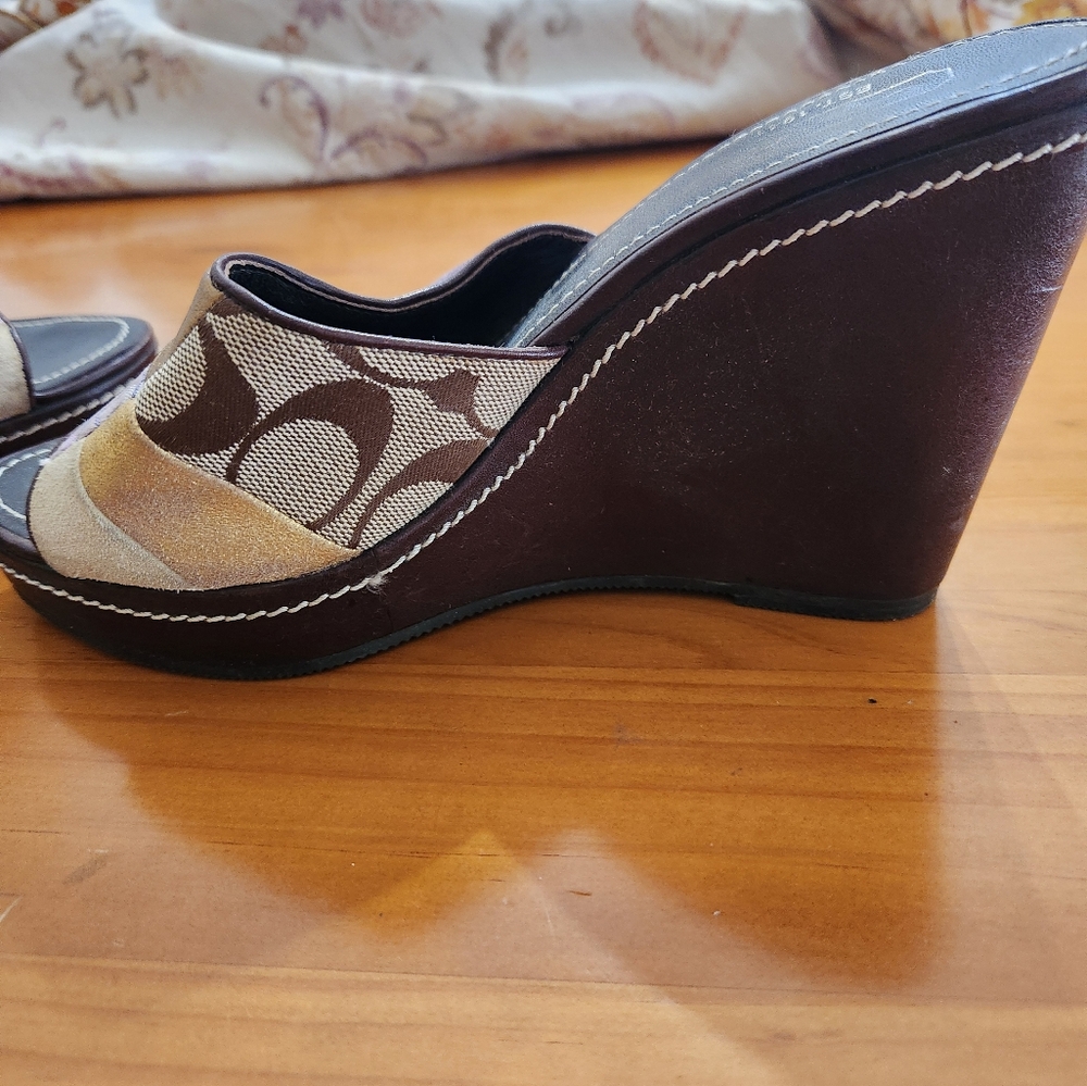 Coach Patchwork Clogs - image 4